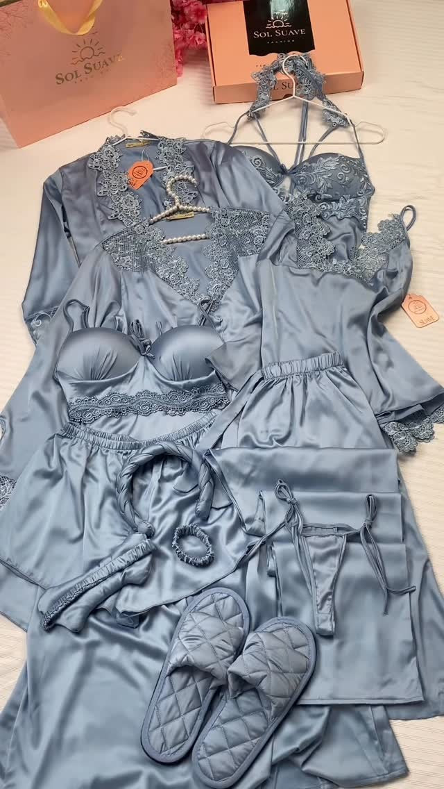 10pcs Women’s Nighty Set – Soft, Stylish & Comfortable